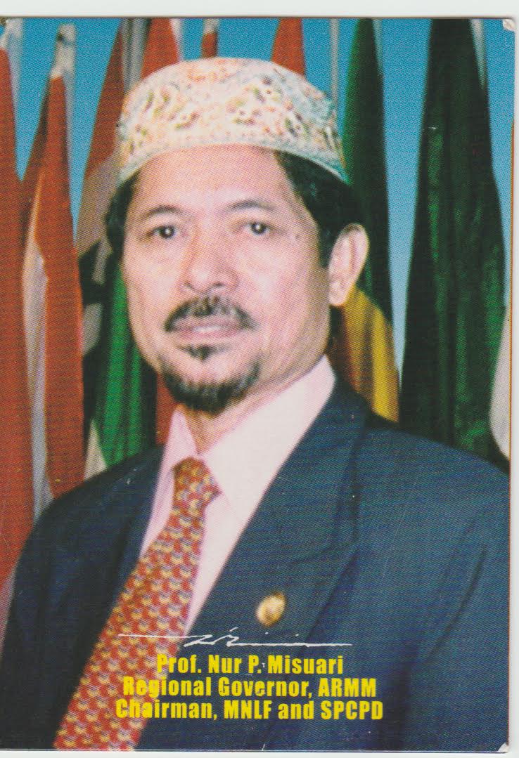 September 20, 1998 Speech Of  Prof. Nur Misuari During The Maguindanao Mayor's  League Dialogue